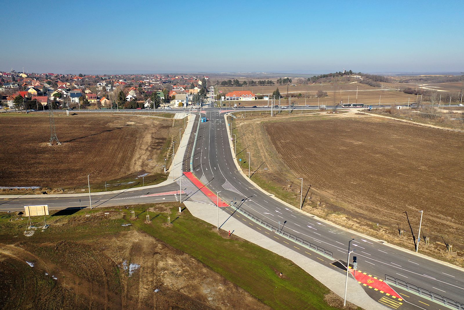 Megnyílt és már használható az Alba Aréna úthálózata